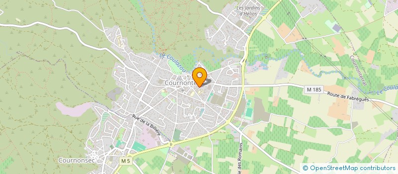 localisation de l'entreprise MONSIEUR NICOLAS GUIZARD  COURNONTERRAL