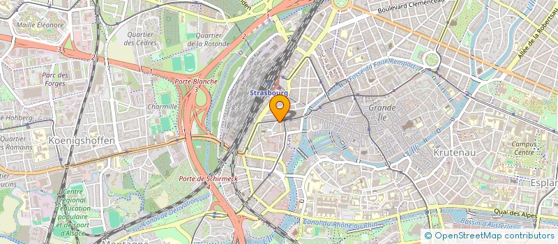 localisation de l'entreprise MONSIEUR NICOLAS GUNTZ  STRASBOURG