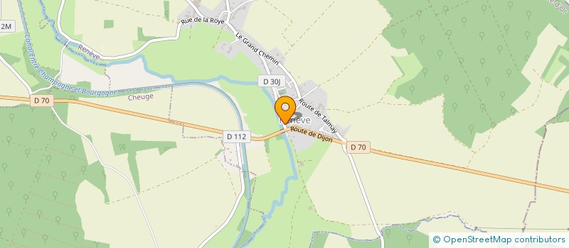 localisation de l'entreprise MONSIEUR NICOLAS GUTBROD  BELLENEUVE