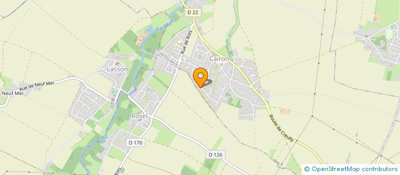 localisation de l'entreprise MONSIEUR NICOLAS GUY  CAIRON