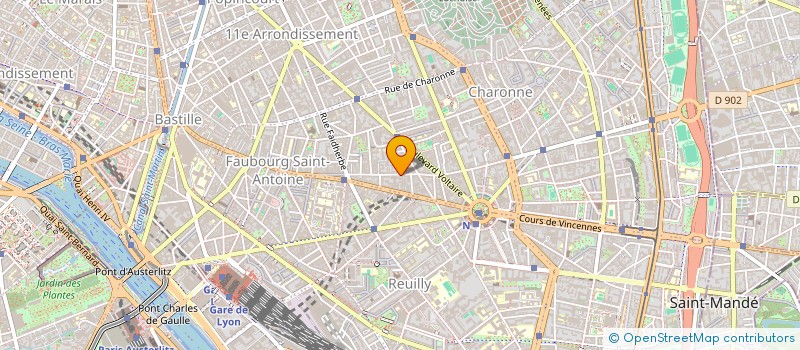 localisation de l'entreprise MONSIEUR NICOLAS GUYON  PARIS