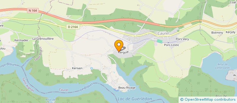 localisation de l'entreprise MONSIEUR NICOLAS GUYON  CAUREL