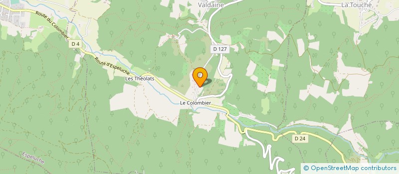 localisation de l'entreprise MONSIEUR NICOLAS GUYOT  DONZERE