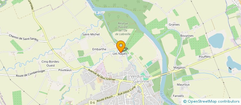 localisation de l'entreprise MONSIEUR NICOLAS HABER  VERDUN-SUR-GARONNE