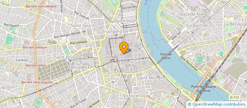 localisation de l'entreprise MONSIEUR NICOLAS HACHET  BORDEAUX