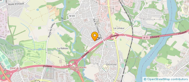 localisation de l'entreprise MONSIEUR NICOLAS HACHET  LA CHAPELLE-SUR-ERDRE