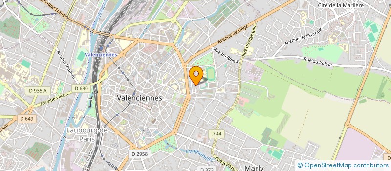 localisation de l'entreprise MONSIEUR NICOLAS HACHIN à VALENCIENNES
