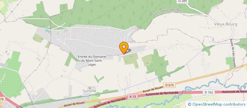 localisation de l'entreprise MONSIEUR NICOLAS HACQUIN  LE FAULQ