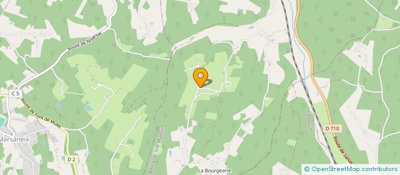 localisation de l'entreprise MONSIEUR NICOLAS HAJ  BOULAZAC ISLE MANOIRE