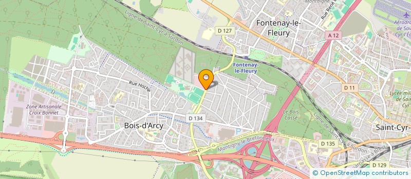 localisation de l'entreprise MONSIEUR NICOLAS HALIPRE  BOIS-D'ARCY