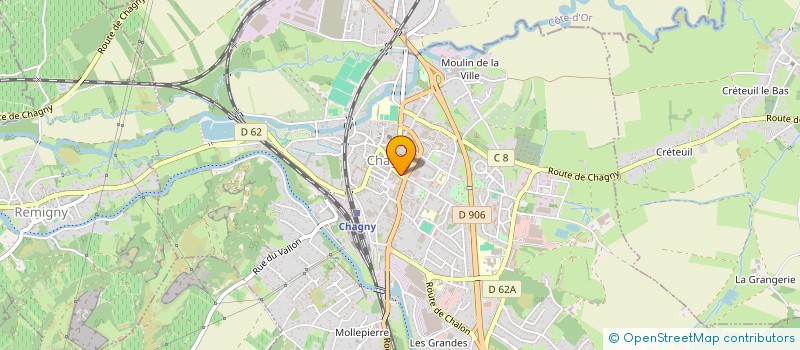 localisation de l'entreprise MONSIEUR NICOLAS HALLOT  CHAGNY