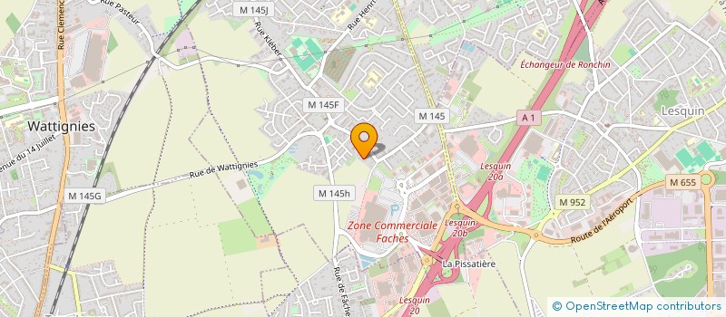 localisation de l'entreprise MONSIEUR NICOLAS HALSBERGHE  FACHES-THUMESNIL