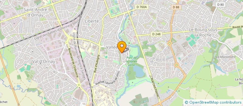 localisation de l'entreprise MONSIEUR NICOLAS HAMM  REZE