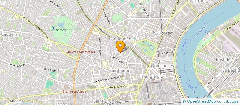 localisation de l'entreprise MONSIEUR NICOLAS HANCKE  BORDEAUX