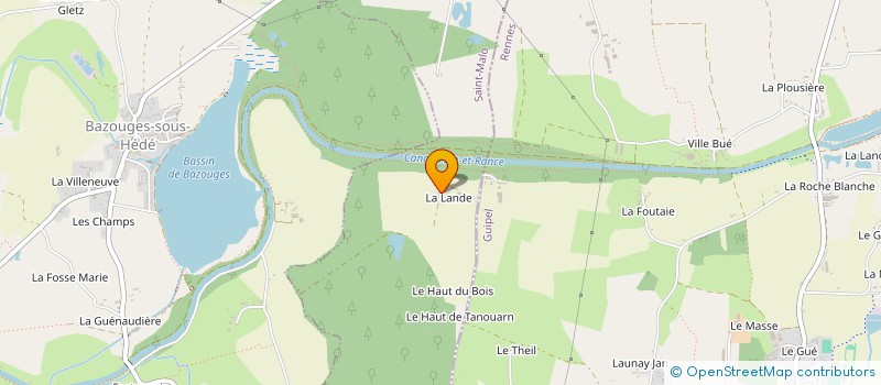 localisation de l'entreprise MONSIEUR NICOLAS HANIER  DINGE