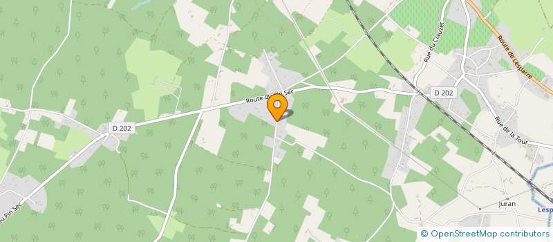 localisation de l'entreprise MONSIEUR NICOLAS HAROS  GAILLAN-EN-MEDOC