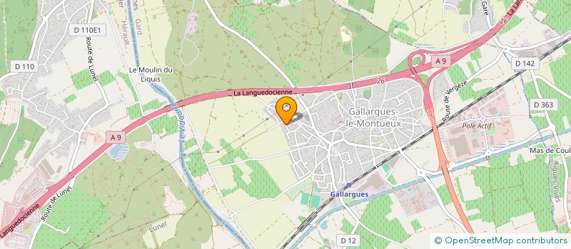 localisation de l'entreprise MONSIEUR NICOLAS HARRAULT à GALLARGUES-LE-MONTUEUX