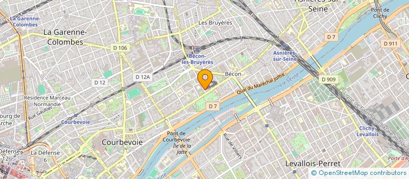 localisation de l'entreprise MONSIEUR NICOLAS HASSELER à COURBEVOIE