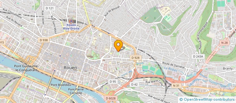 localisation de l'entreprise MONSIEUR NICOLAS HEBERT à ROUEN