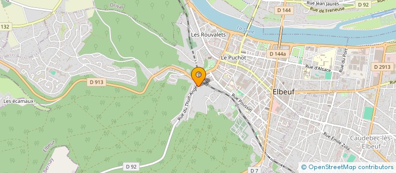 localisation de l'entreprise MONSIEUR NICOLAS HEBERT à ELBEUF