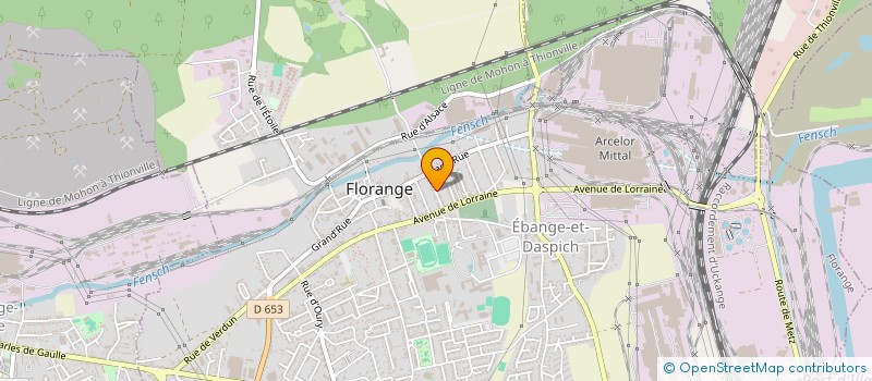 localisation de l'entreprise MONSIEUR NICOLAS HEBERT à FLORANGE