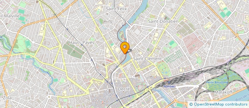 localisation de l'entreprise MONSIEUR NICOLAS HEDE-HAUY  NANTES