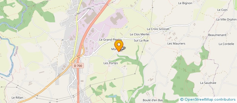 localisation de l'entreprise MONSIEUR NICOLAS HEDREUX  PLAINTEL