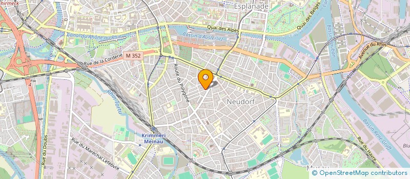localisation de l'entreprise MONSIEUR NICOLAS HEFTI à STRASBOURG