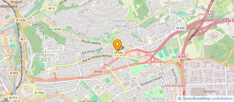 localisation de l'entreprise MONSIEUR NICOLAS HEINRICH  METZ