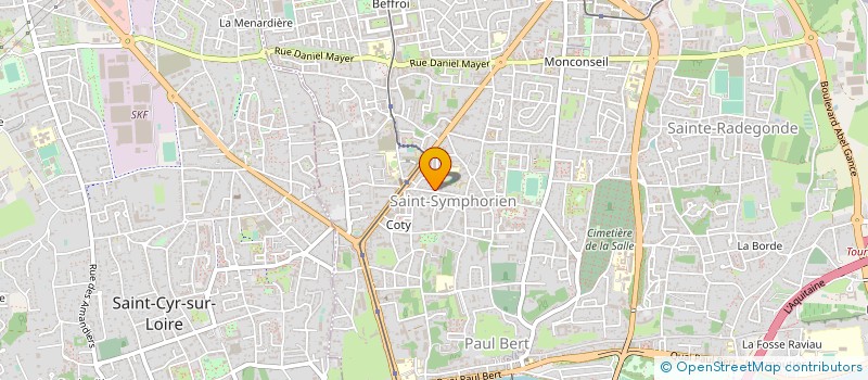 localisation de l'entreprise MONSIEUR NICOLAS HEMAR  TOURS