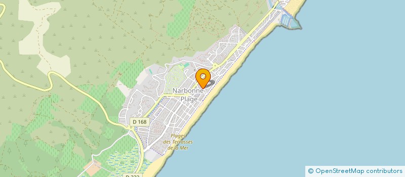 localisation de l'entreprise MONSIEUR NICOLAS HENNEBO  PORTEL-DES-CORBIERES