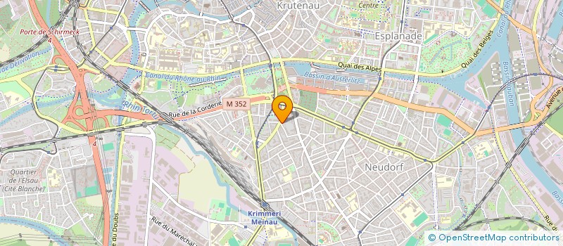 localisation de l'entreprise MONSIEUR NICOLAS HENNI  STRASBOURG