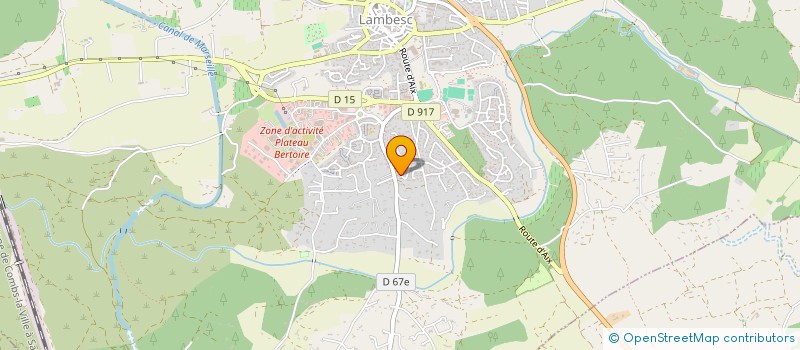 localisation de l'entreprise MONSIEUR NICOLAS HENRY  LAMBESC