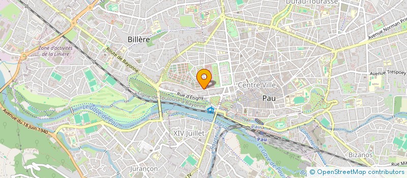 localisation de l'entreprise MONSIEUR NICOLAS HENRY à PAU