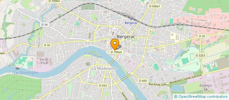 localisation de l'entreprise MONSIEUR NICOLAS HERAUD à BERGERAC