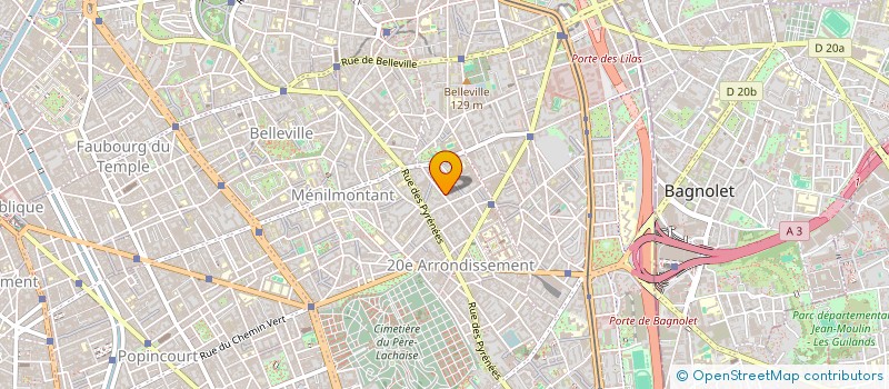 localisation de l'entreprise MONSIEUR NICOLAS HERBET  PARIS