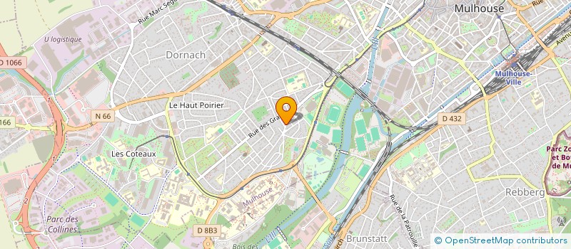 localisation de l'entreprise MONSIEUR NICOLAS HERCOLE  ZILLISHEIM