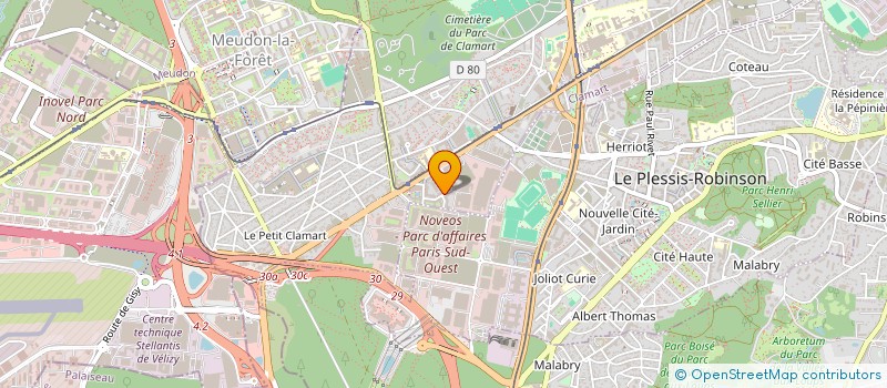 localisation de l'entreprise MONSIEUR NICOLAS HERMANN à CLAMART