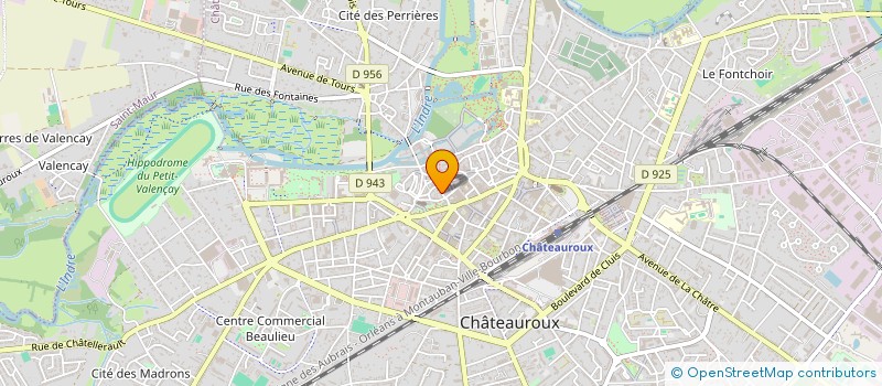 localisation de l'entreprise MONSIEUR NICOLAS HERMANN à CHATEAUROUX