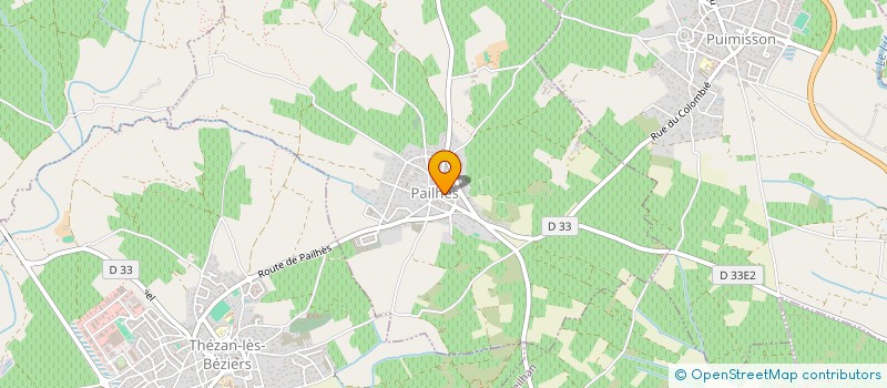 localisation de l'entreprise MONSIEUR NICOLAS HERNANDEZ à PAILHES
