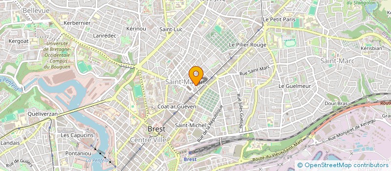 localisation de l'entreprise MONSIEUR NICOLAS HERNOT à BREST