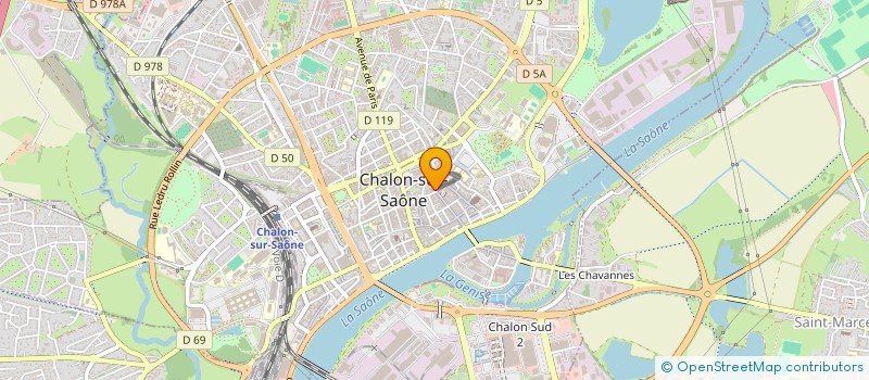 localisation de l'entreprise MONSIEUR NICOLAS HERON  CHALON-SUR-SAONE