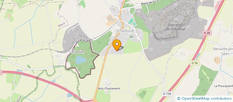 localisation de l'entreprise MONSIEUR NICOLAS HERREYRE  CHAILLOUE