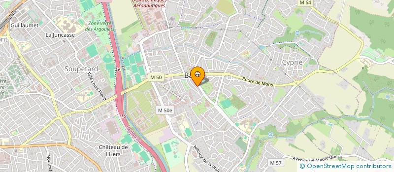 localisation de l'entreprise MONSIEUR NICOLAS HERRMANN  BALMA