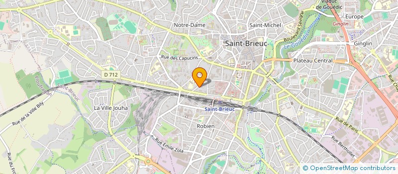 localisation de l'entreprise MONSIEUR NICOLAS HERVE  SAINT-BRIEUC