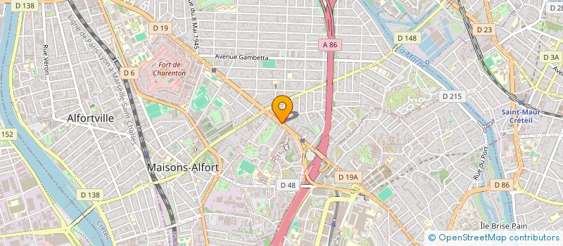 localisation de l'entreprise MONSIEUR NICOLAS HESLOIN à MAISONS-ALFORT