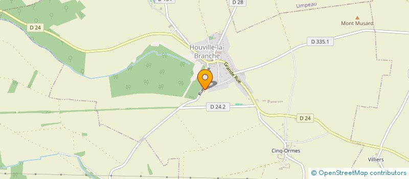 localisation de l'entreprise MONSIEUR NICOLAS HEURTAULT à HOUVILLE-LA-BRANCHE