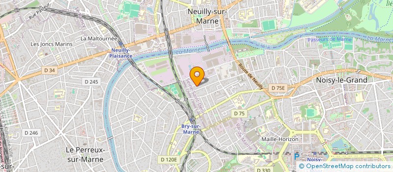 localisation de l'entreprise MONSIEUR NICOLAS HIBON à NOISY-LE-GRAND