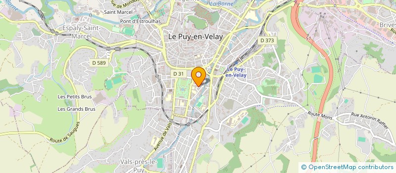 localisation de l'entreprise MONSIEUR NICOLAS HILAIRE  LE PUY-EN-VELAY