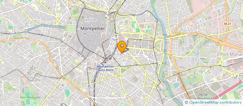 localisation de l'entreprise MONSIEUR NICOLAS HILLAIRE à MONTPELLIER